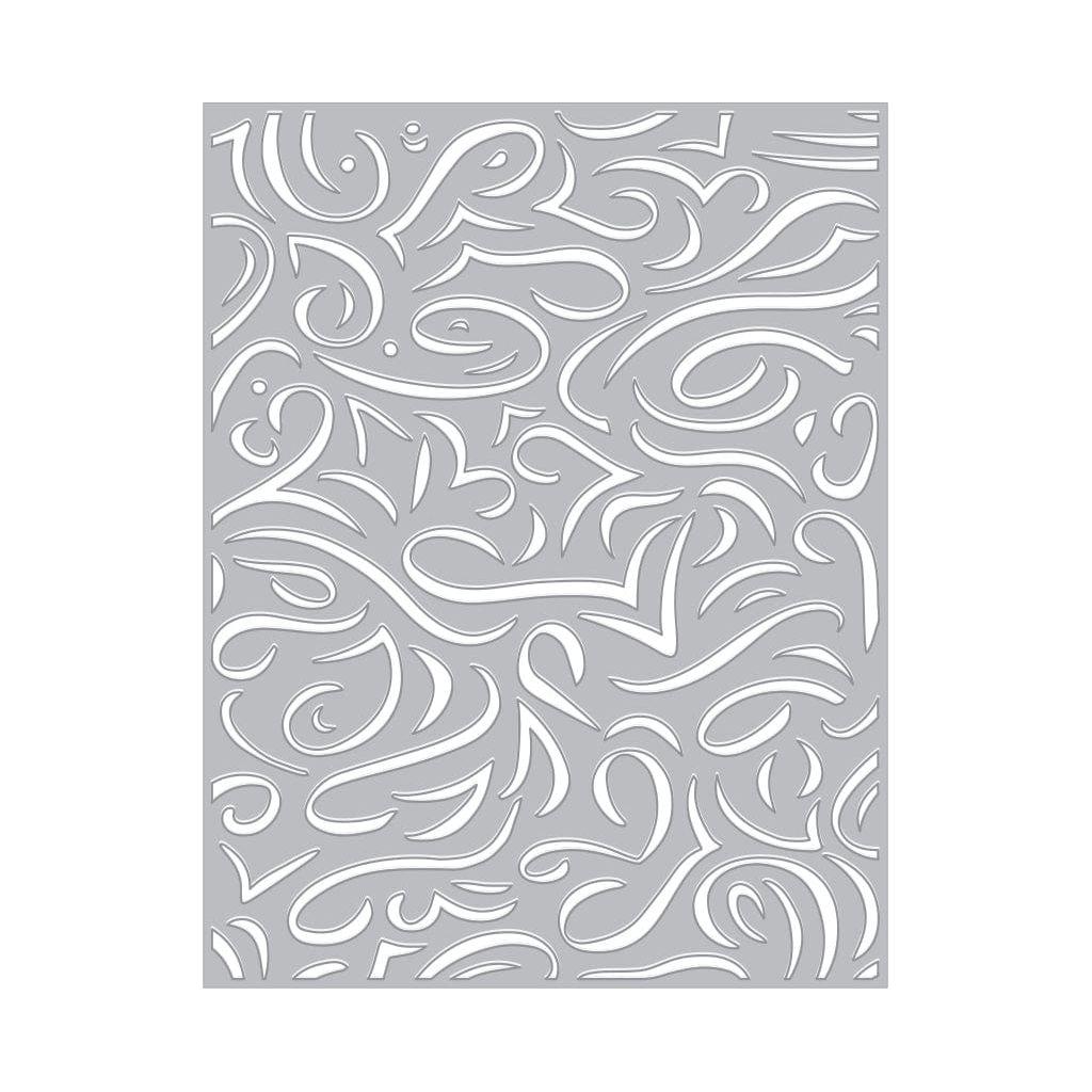 DF217 Swirls Confetti Die (F) - Hero Arts