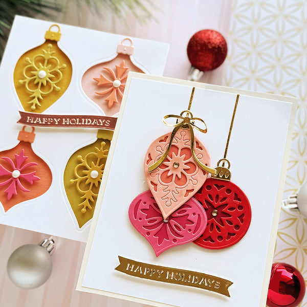 Vintage Layered Ornaments Etched Dies by Simon Hurley