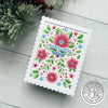 SA284 Color Layering Poinsettia Pattern Stencils - Hero Arts