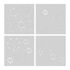 SA285 Color Layering Snowflake Stencils - Hero Arts