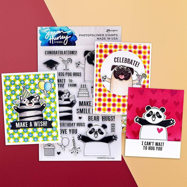 Big Hugs Stamp and Die Bundle by Simon Hurley