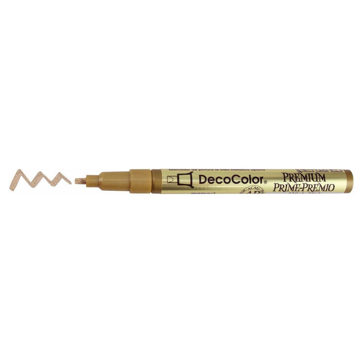 DECOCOLOR BY UCHIDA PREMIUM GOLD METALLIC MARKER DECOCOLOR BY UCHIDA PREMIUM GOLD METALLIC MARKER