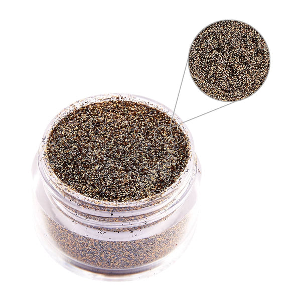 Art Glitter Ash Brown Glitter 1/2 Oz.