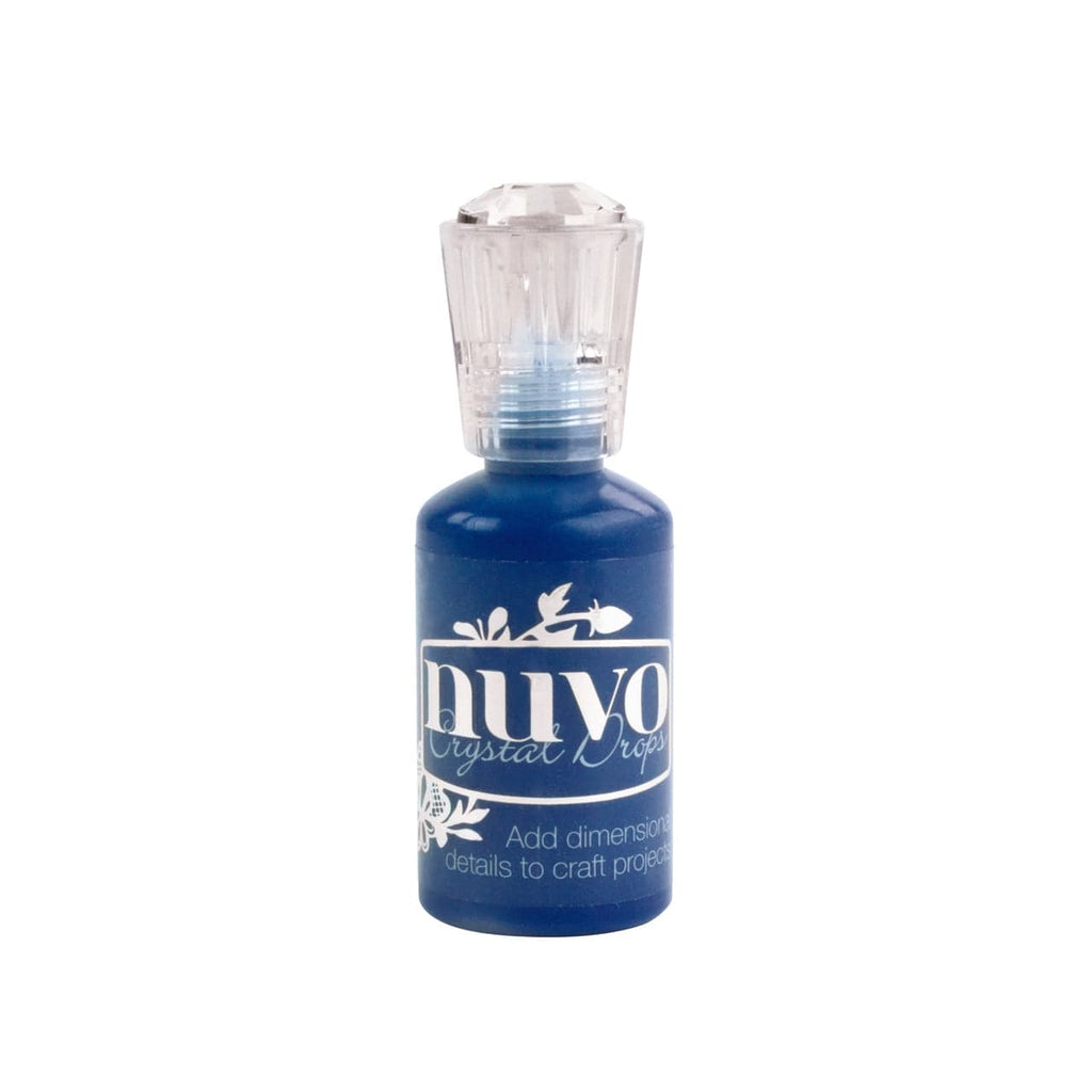 Nuvo Crystal Drops 1.1Oz-Gloss-Midnight Blue