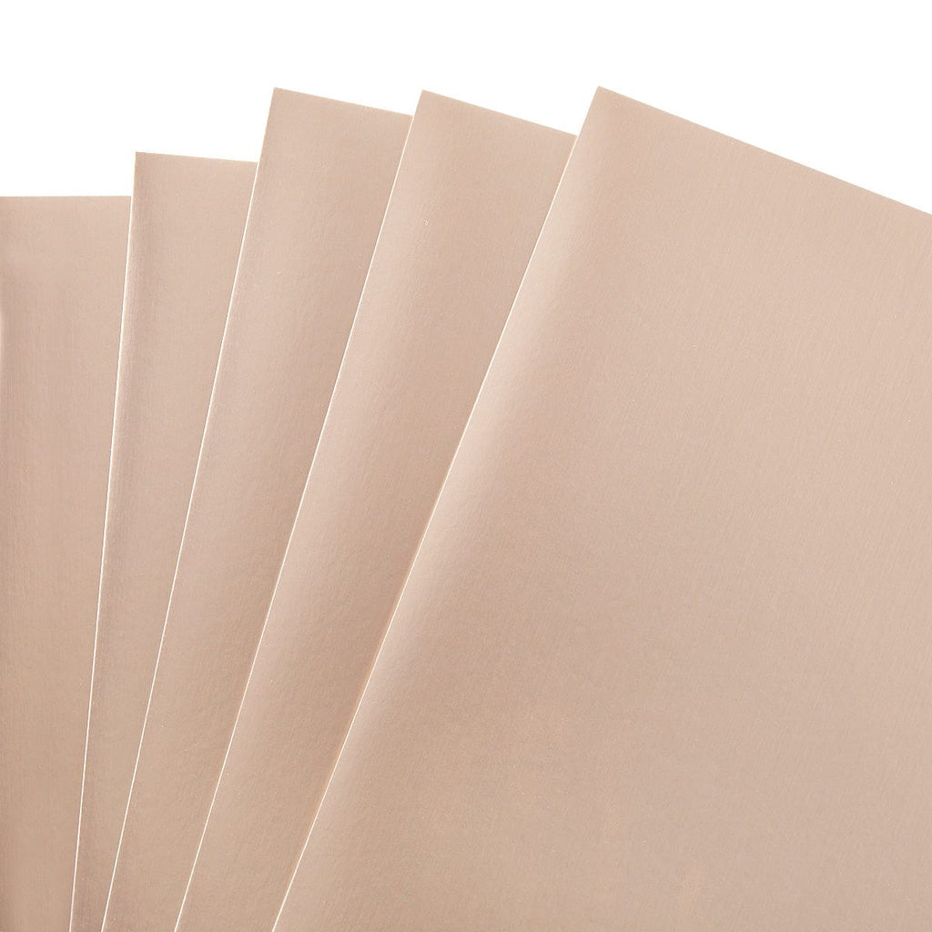 Tonic Studios Satin Effect Mirror Card Burnished Rose Craft Perfect 8.5 x 11" - 5 Pack (9488E)