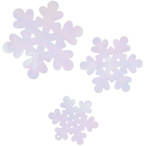Blizzard Snowflake Confetti Embellishment Mix