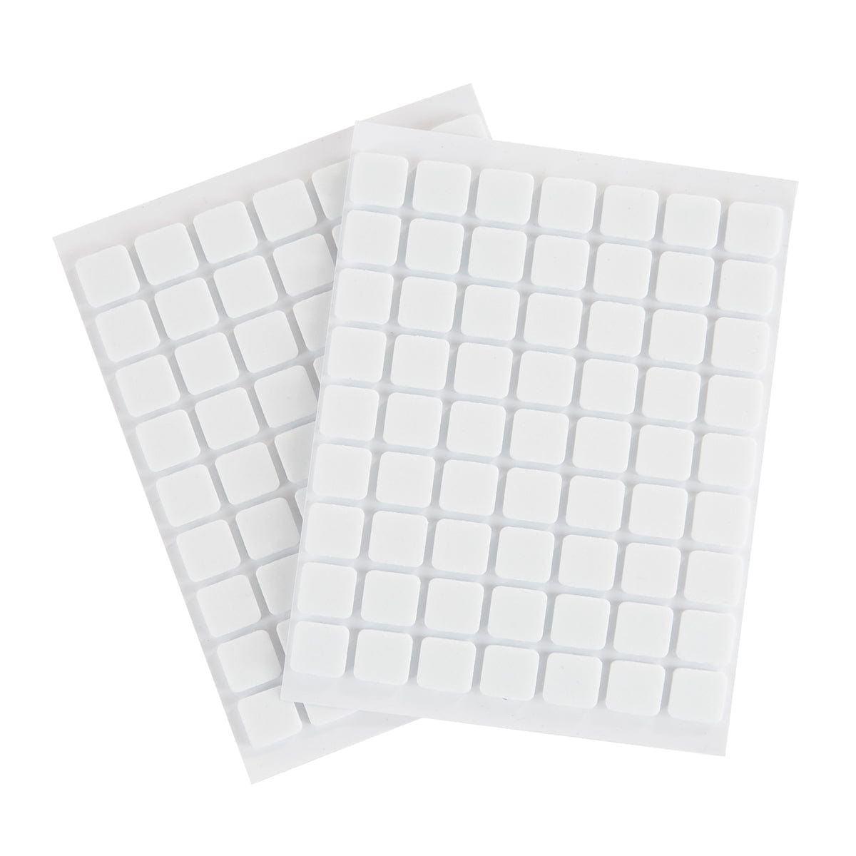 White Foam Adhesive Squares Large 1/2 INPaper Arts