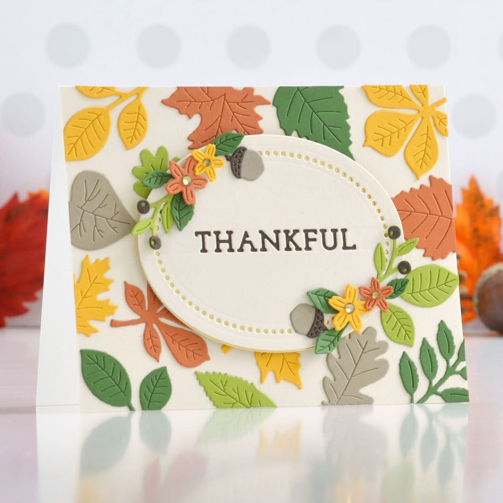 Mini Fall Blooms Etched Dies from the Fall Traditions Collection (S2-321) Annie Williams Example