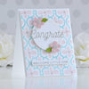 Smooth Lines Mix & Match Sentiments Etched Dies from the Be Bold Collection (S4-1168) Congrats Card Project Example by Annie Williams