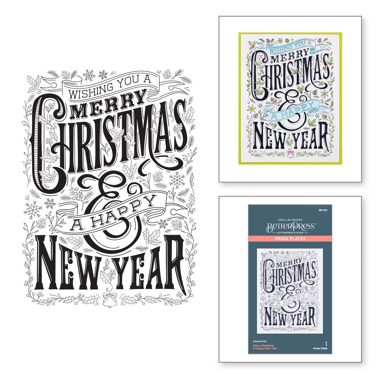 Christmas Greetings Lettering Workbook – Print Edition