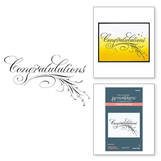 Copperplate Congratulations