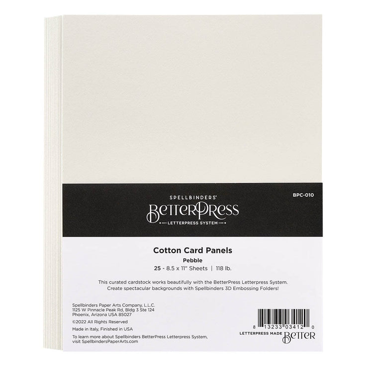 Pebble BetterPress Cotton Sheets