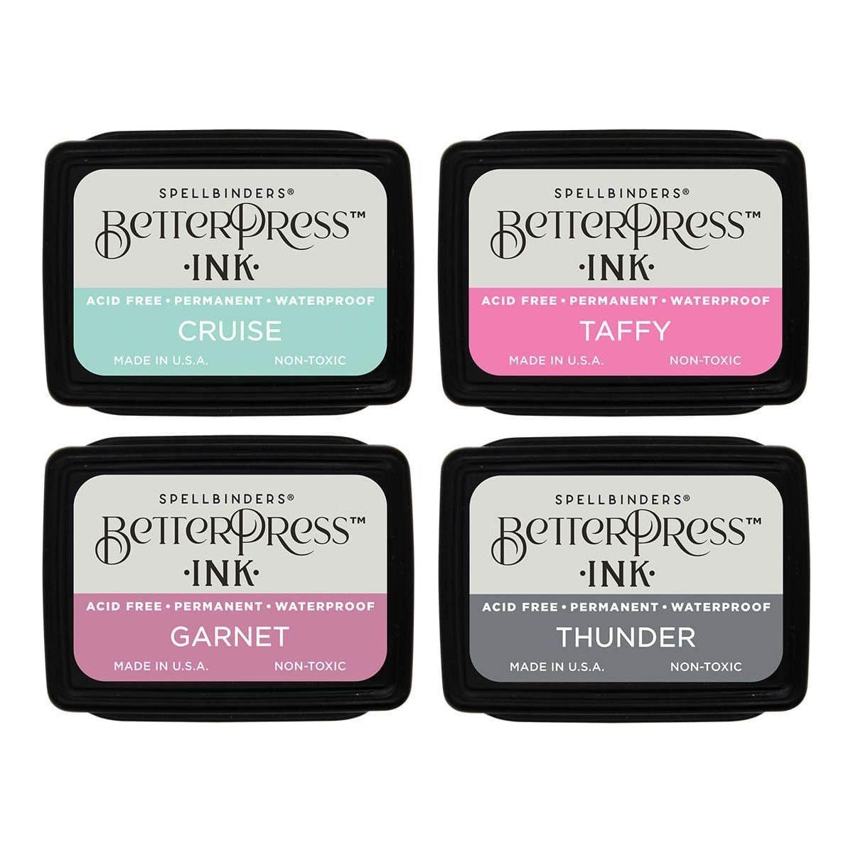 Jet Set BetterPress Ink Mini Set - 4 Pack