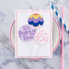 It's Party Time Clear Stamp Set from the Birthday Celebrations Collection (STP-120) project lifestyle example.