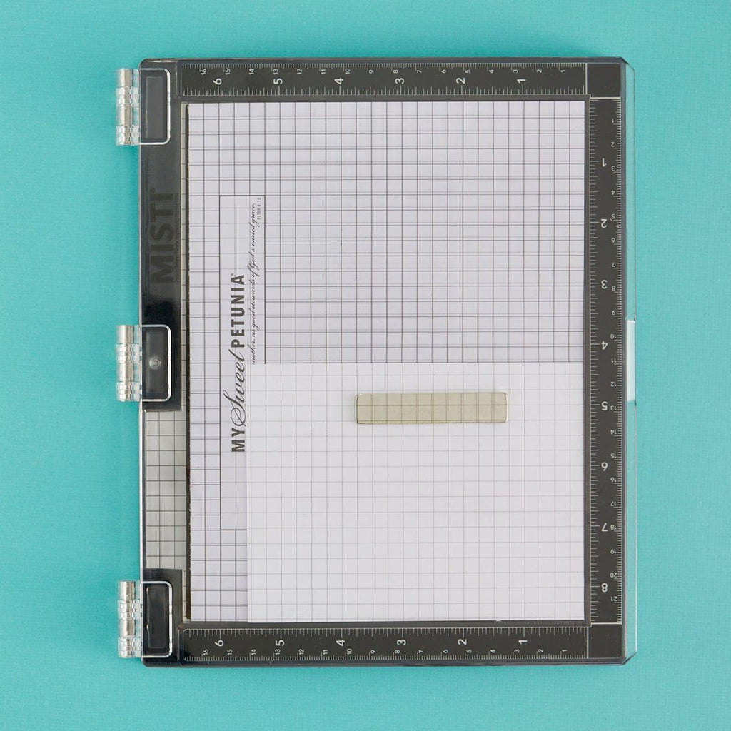 My Sweet Petunia - Black MISTI - Most Incredible Stamp Tool Invented - 8.5 x 10