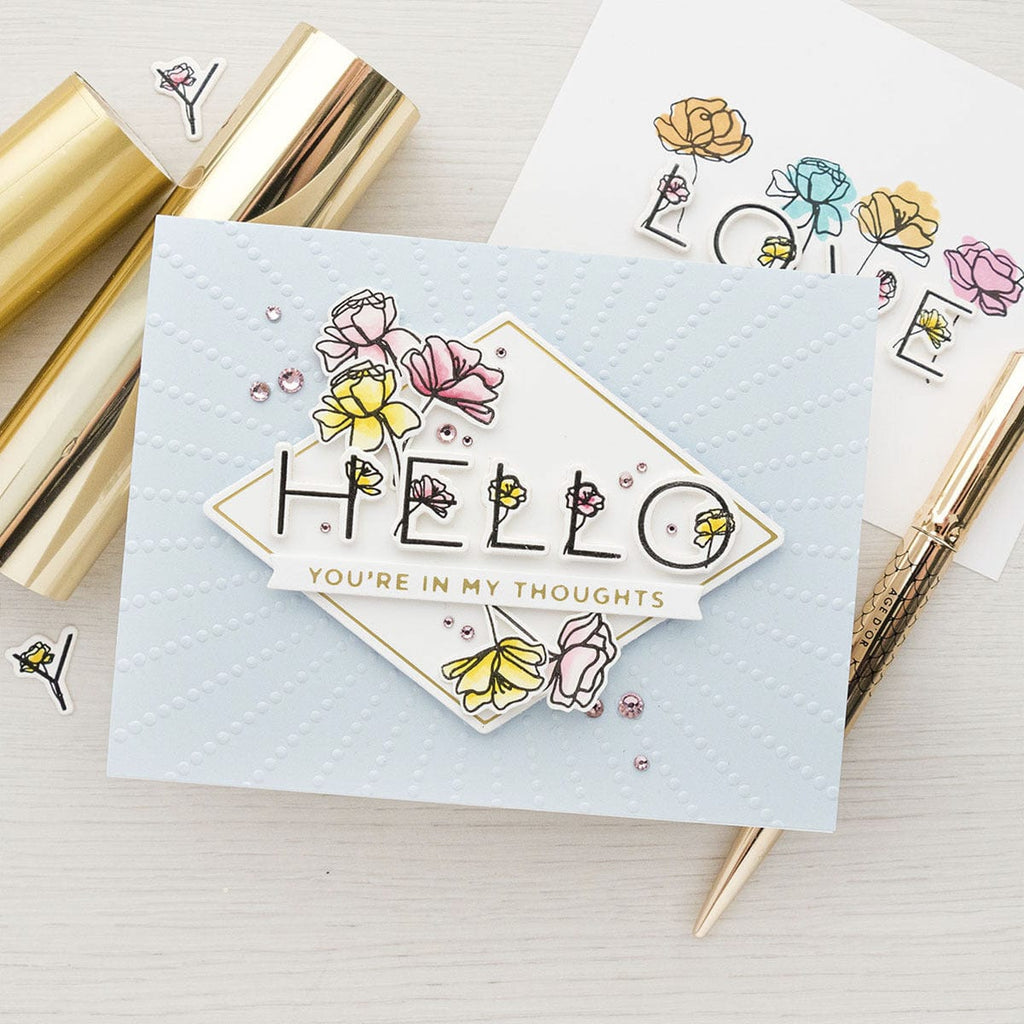 Color Outside the Lines - Coordinating Cutting Dies (S2-335) Hello project.
