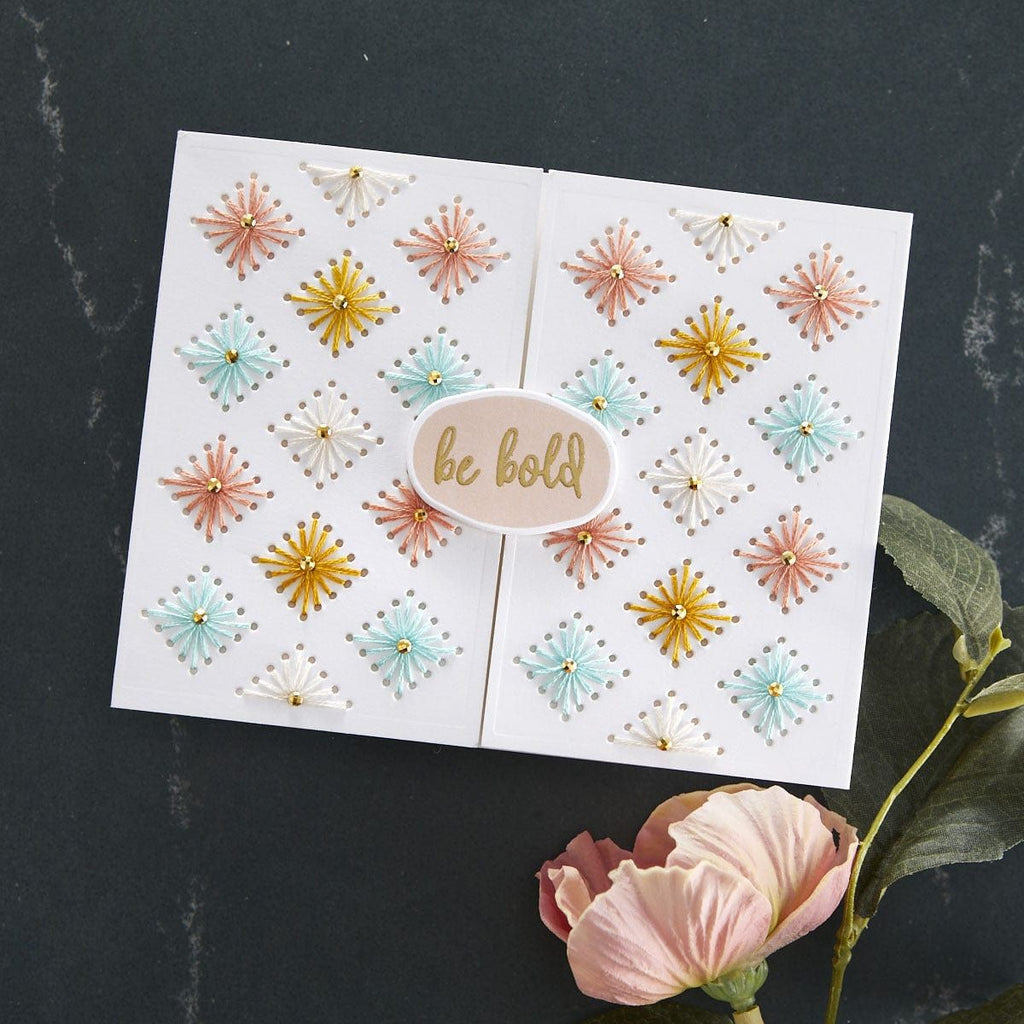 Color Outside the Lines - Coordinating Cutting Dies (S2-335) be bold oval cut out with large die of the month. 