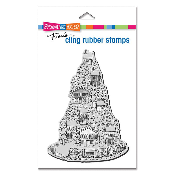 Stampendous Christmas Cling Rubber Stamp-shepherd Kiddo 
