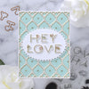 Color Outside the Lines - Clear Stamp of the Month (CSOM-DEC21) Hey love project lifestyle image.