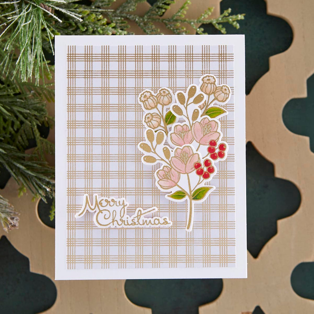 Waffle Flower Wonderful Christmas Clear Stamps 420733