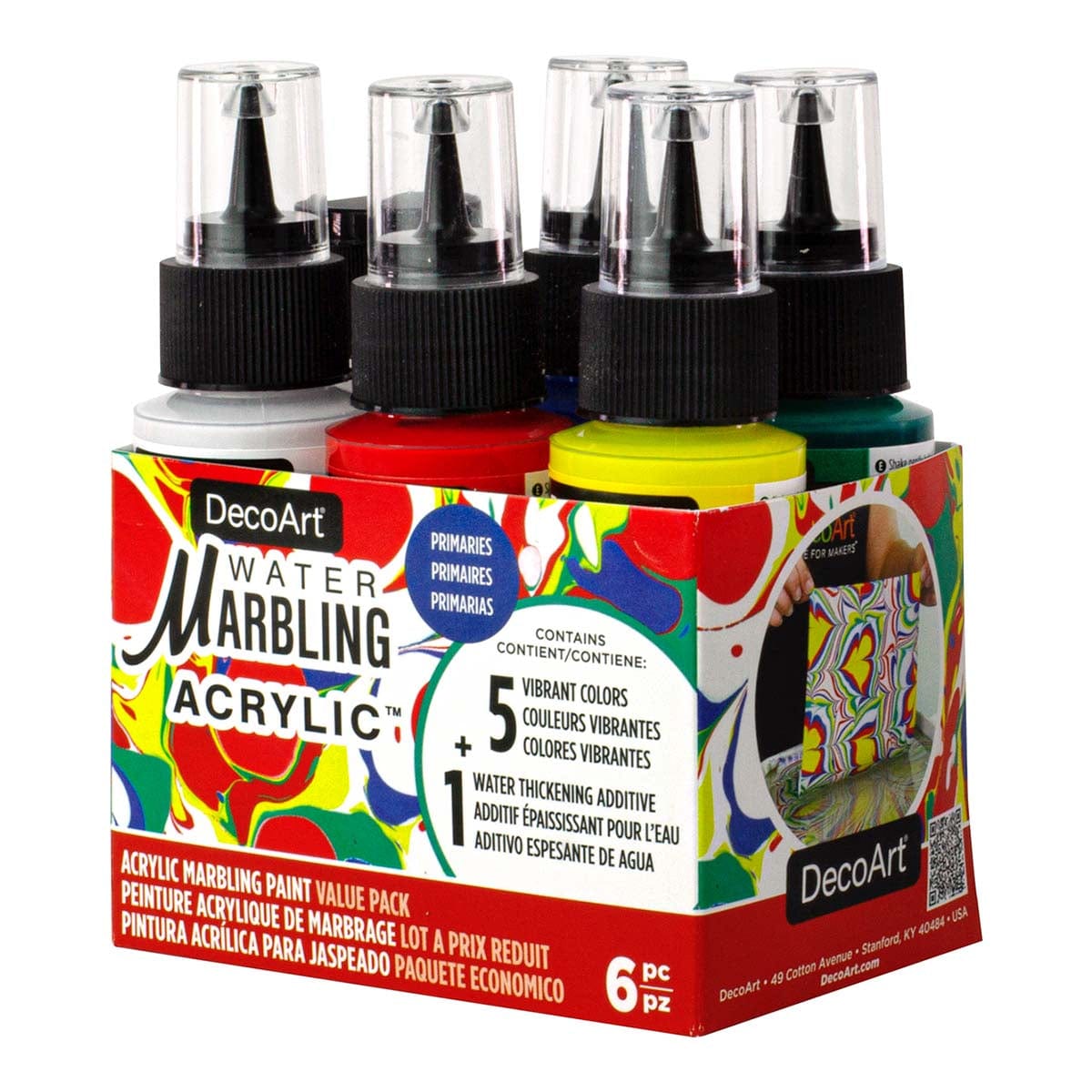 Primary Colors Water Marbling Set