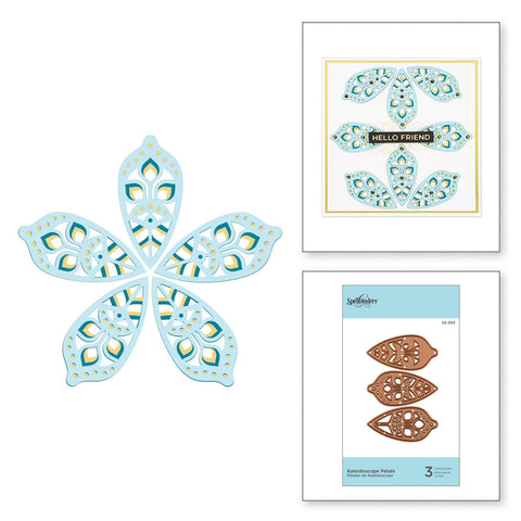 Kaleidoscope Petals Etched Dies - Spellbinders Paper Arts