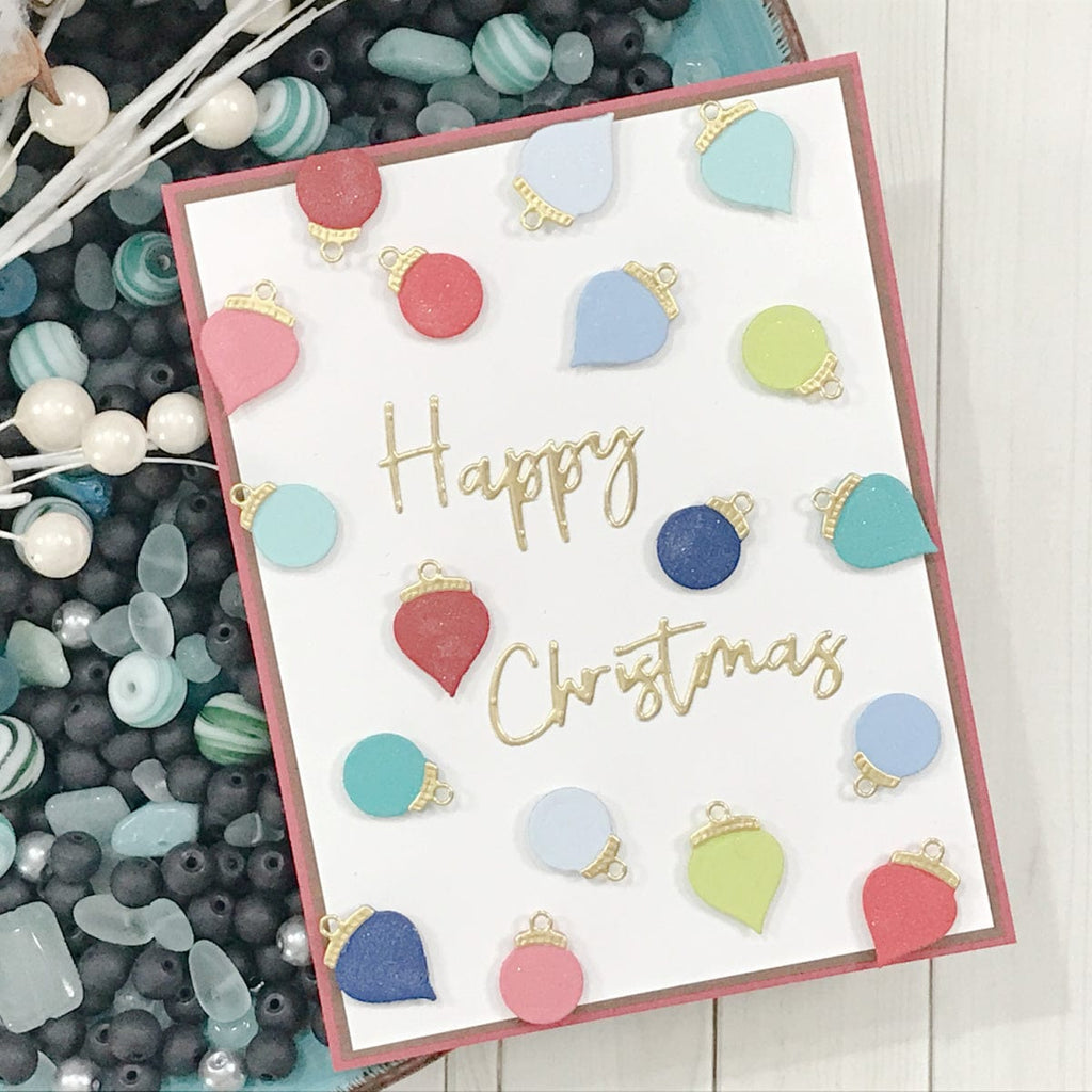 Create a Christmas Sentiment Etched Dies from the Tis the Season Collection (S4-1134) Project Example 8
