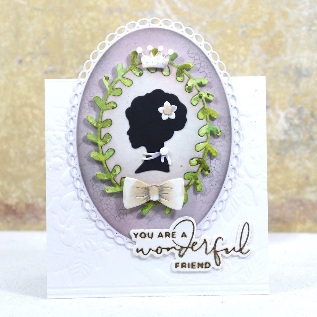 Cameo Etched Dies from Truly Yours Collection (S3-410) Project Example 3