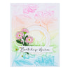 Beautiful Blooms 3D Embossing Folder (E3D-026) project example whiteclip. 