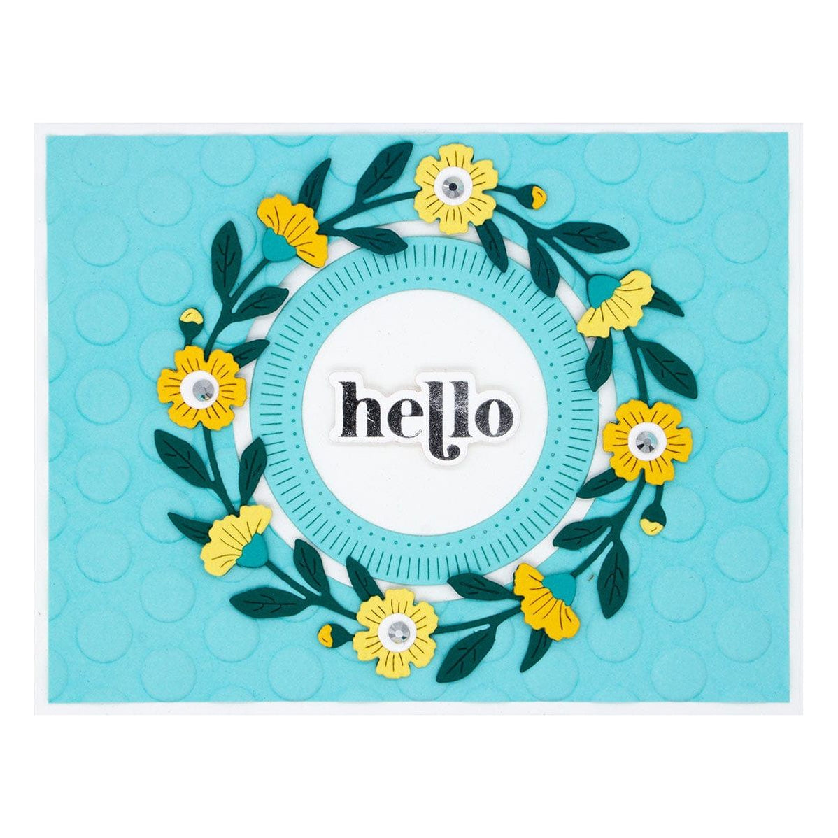 Puff Dotty 3D Embossing Folder Spellbinders Paper Arts