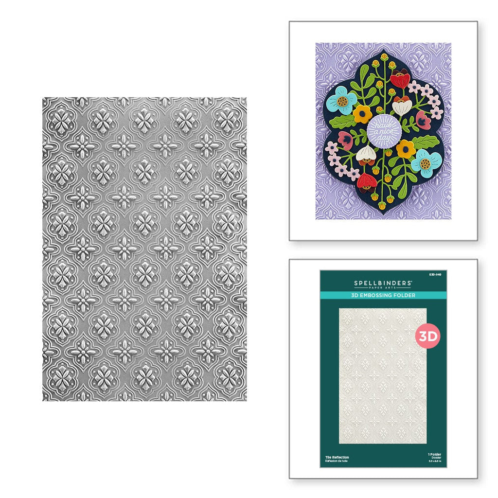 Spellbinders: Optical Arches Embossing Folder from the Be Bold Collection