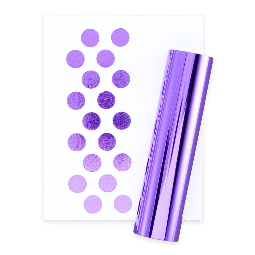 Foil paper, Grimoire Foil Roller Backed - 10x0,3m (49'x12), Pack Foil paper  - 12 colors - 24 sheets - 35x35 cm (14x14), Pack: Foil paper - 12 colors  - 24 sheets 