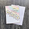 Glimmering Layered Flowers Glimmer Hot Foil Plate & Die Set (GLP-142) Product Example 