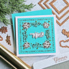 Yana's Christmas Sentiments Glimmer Hot Foil Plate & Die Set from Yana's Christmas Foiled Basics by Yana Smakula (GLP-179) Project Example 17