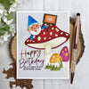 Thank You & Happy Birthday Glimmer Hot Foil Plate Set from the Stylish Script Collection (GLP-190) Project Example 1