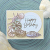 Thank You & Happy Birthday Glimmer Hot Foil Plate Set from the Stylish Script Collection (GLP-190) Project Example 7