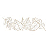 Autumn Leaf Border Glimmer Hot Foil Plate from Fall & Halloween 2020 Collection (GLP-206) Colorization