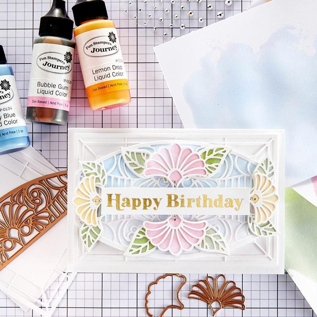 Essential Glimmer Sentiments Glimmer Hot Foil Plate from the Slimline Collection (GLP-278) Project Example 6