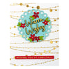 String Lights Background Glimmer Hot Foil Plate from the Tis the Season Collection (GLP-295) Product Example