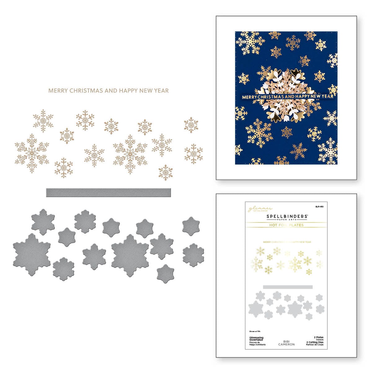 Bibi’s Snowflakes Collection by Bibi Cameron - Spellbinders Paper Arts