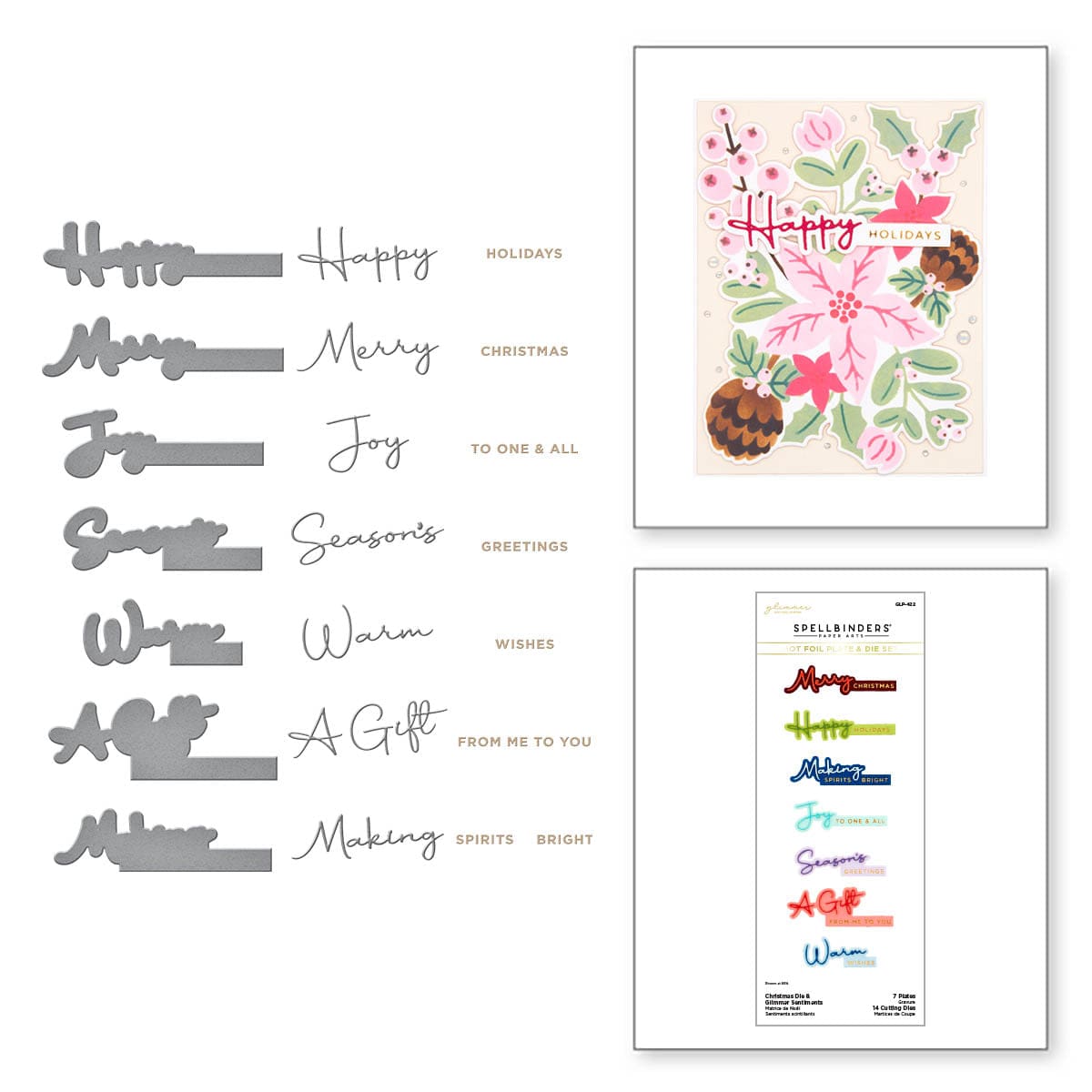 Making Memories - Glitter Bling Word Stickers - Love You **CLEARANCE - All  sales final**