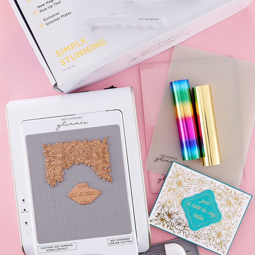  Spellbinders New & Improved Glimmer Hot Foil System,  Multi-Colored