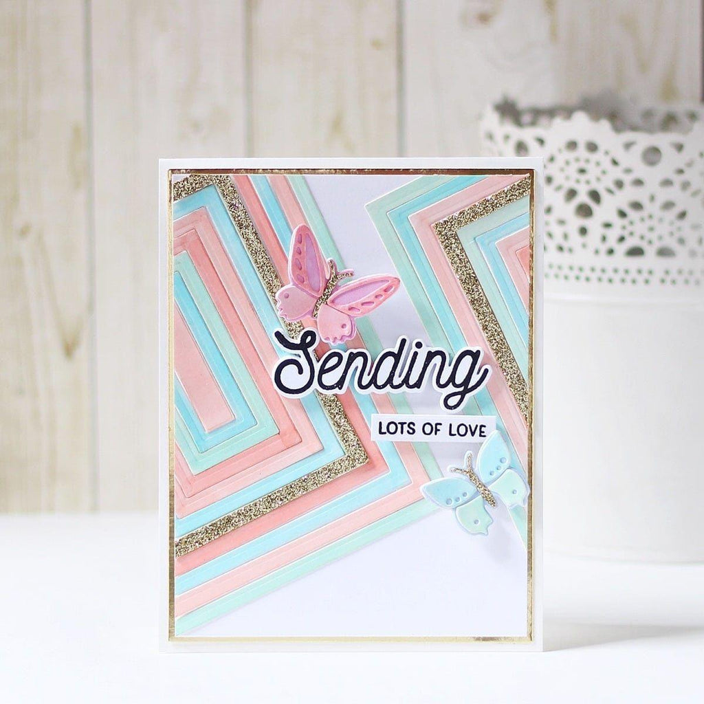 Precision Layering A2 B Etched Dies from the Precision Layering Basics Collection (S5-494) Hussena Calcuttawala