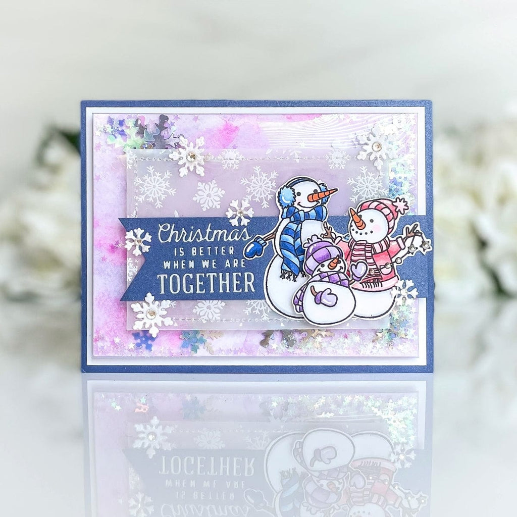 Gifts of Christmas Sentiments Glimmer Hot Foil Plate from the Be Merry Collection (GLP-294) Project Example 10
