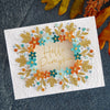 Falling Leaves Embossing Folder from the Fall Traditions Collection (SES-027) lifestyle photo. 