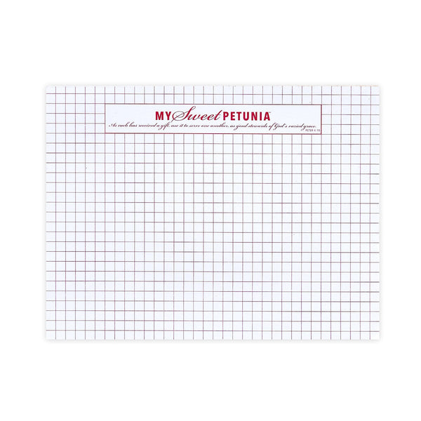 My Sweet Petunia - MISTI Original Double Sided Grid Paper Pad