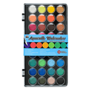 Yasutomo Niji Aquarelle 36 Color Palette Watercolors Yasutomo Niji Aquarelle 36 Color Palette Watercolors