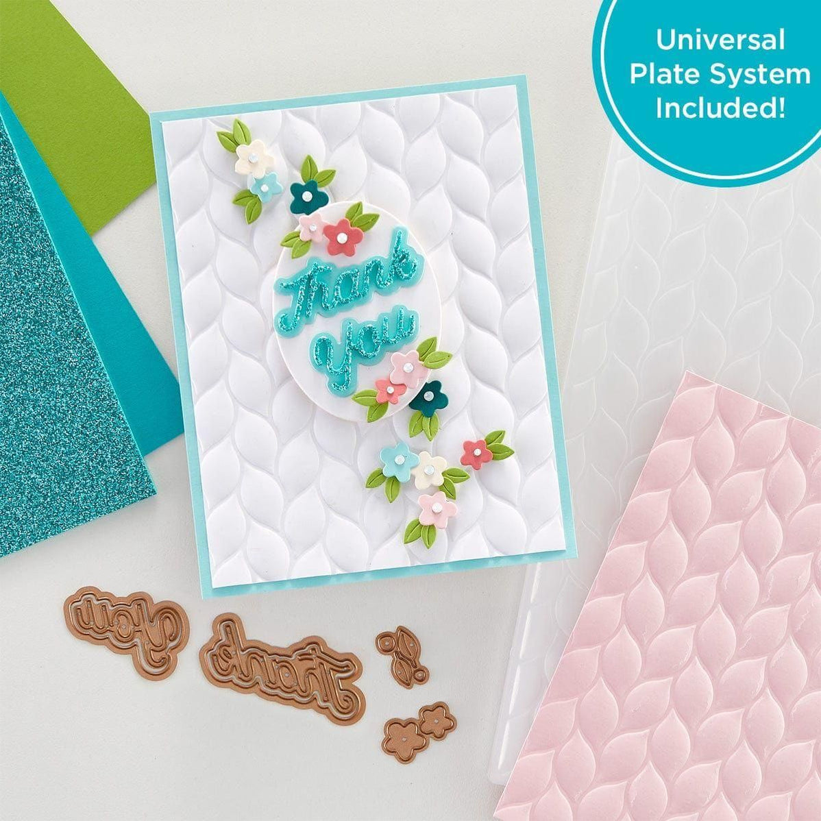 New & Improved Platinum SIX Machine with Universal Plate System 6" P Spellbinders Paper Arts