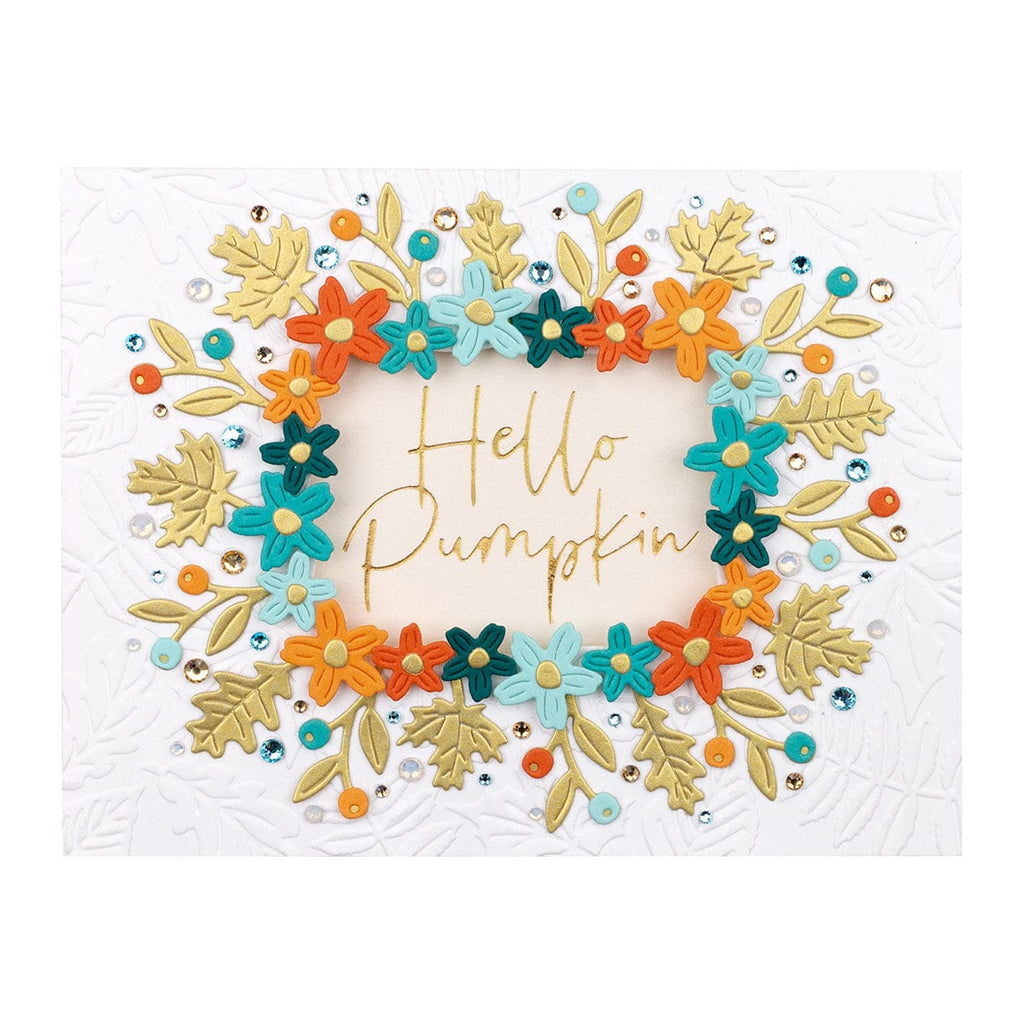 Mini Fall Blooms Etched Dies from the Fall Traditions Collection (S2-321) Product Example
