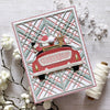 Die D-Lites Sunday Drive with Santa Etched Dies from Sparkling Christmas Collection (S3-401) Project Example 1